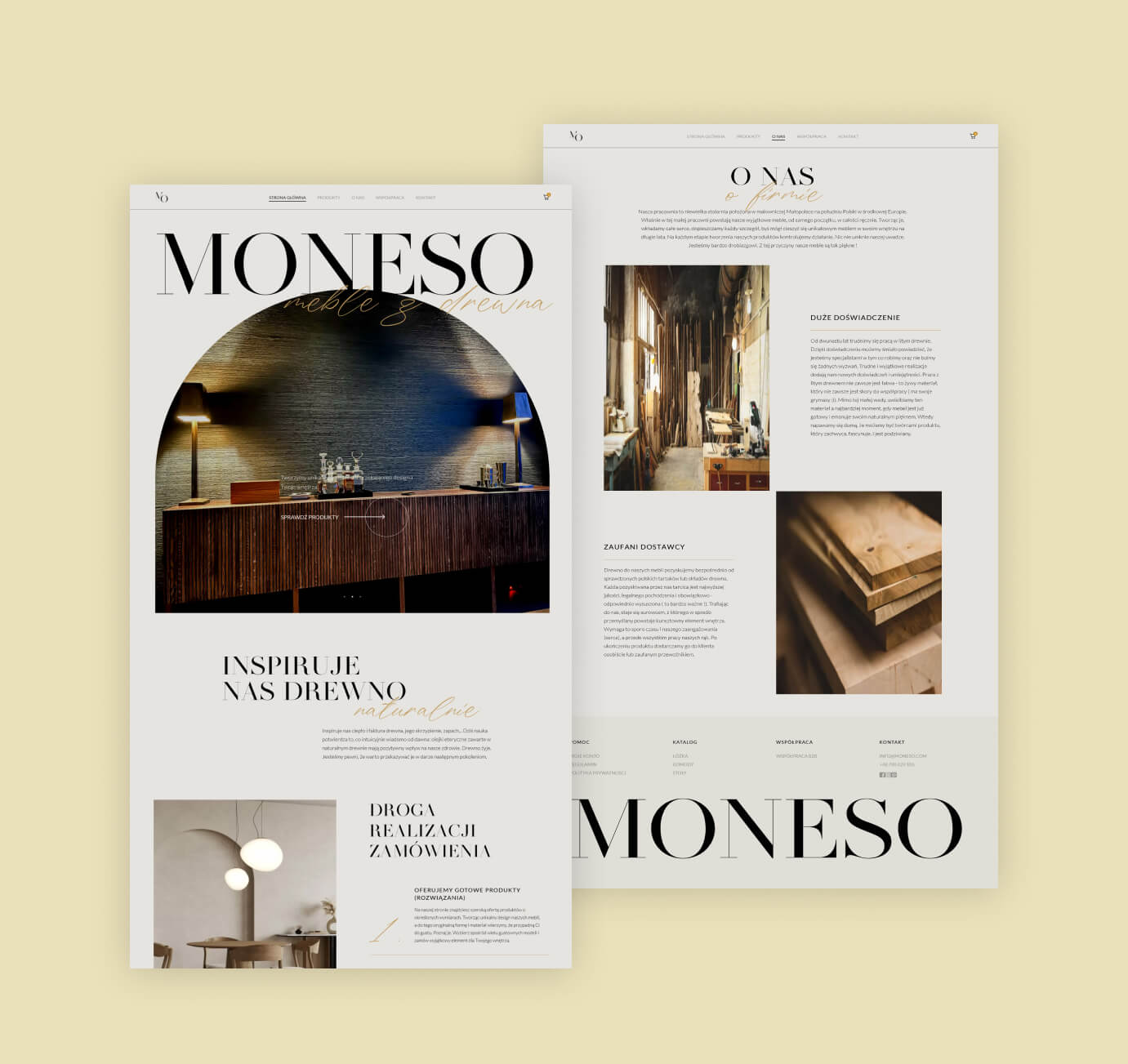 Strony www Rybnika Producent mebli z drewna